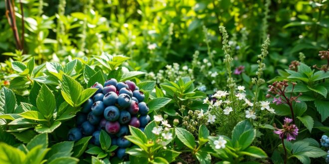 Nachbarn Heidelbeeren